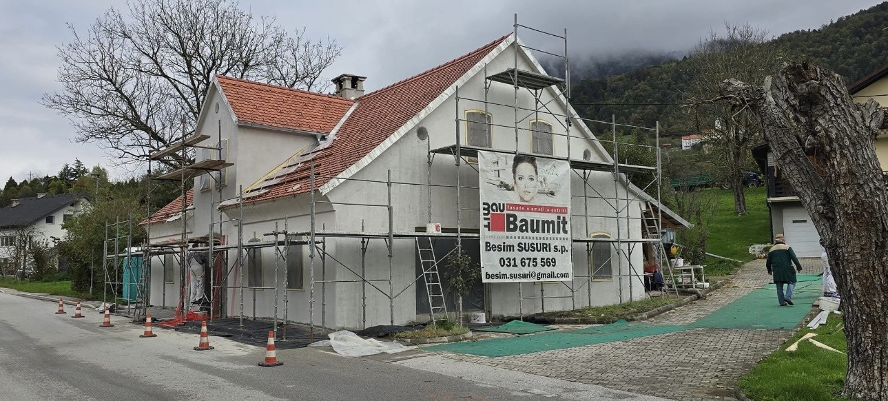 Referenca prenove za Zidarstvo in fasaderstvo Besim Susuri s.p.