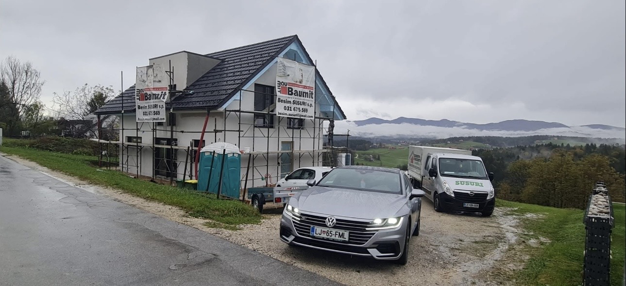 Referenca novegradnje za Zidarstvo in fasaderstvo Besim Susuri s.p.