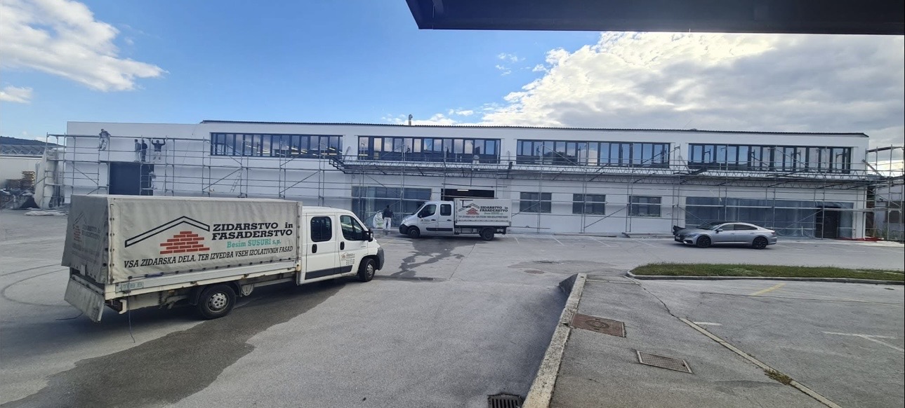 Referenca gradnje fasade za Zidarstvo in fasaderstvo Besim Susuri s.p.